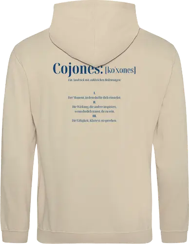 Cojones [koˈxones]-Mehr als ein Wort