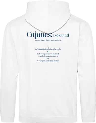 Cojones [koˈxones]-Mehr als ein Wort