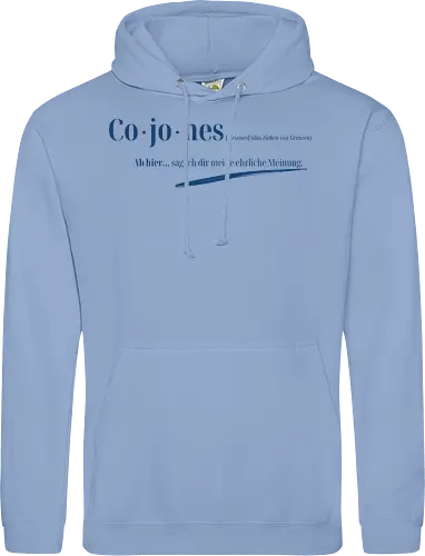 Cojones-Grenzen ziehen