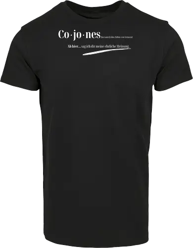 Cojones-Grenzen ziehen