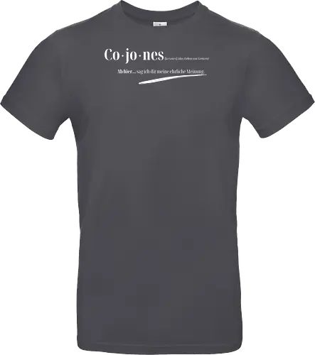 Cojones-Grenzen ziehen