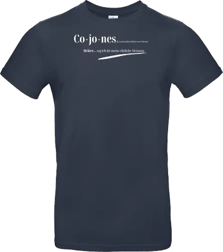 Cojones-Grenzen ziehen