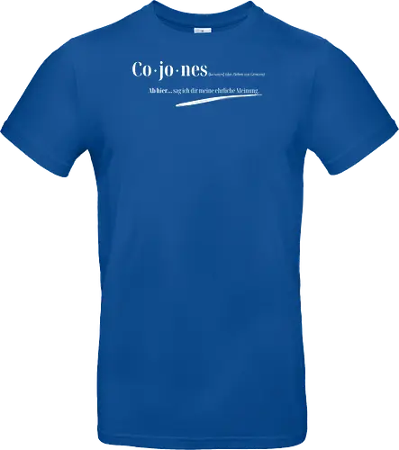 Cojones-Grenzen ziehen