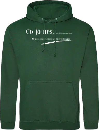 Cojones-Grenzen ziehen
