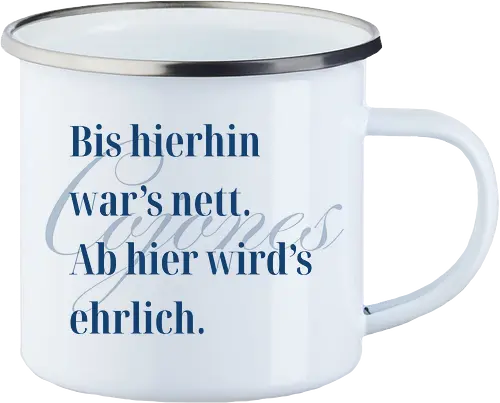 Cojones-Ehrlichkeit