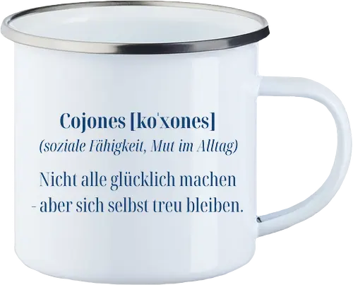 Cojones [koˈxones]-Treue zu dir selbst