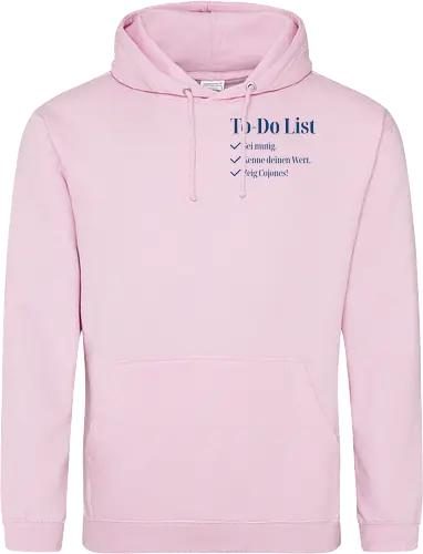 Cojones-To-Do List - Pocketdruck (blaue Schrift)