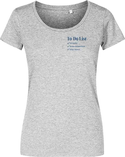 Cojones-To-Do List - Pocketdruck (blaue Schrift)