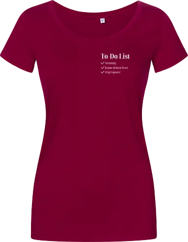 Cojones-To-Do List -Pocketdruck (helle Schrift)