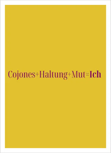 Cojones=Ich