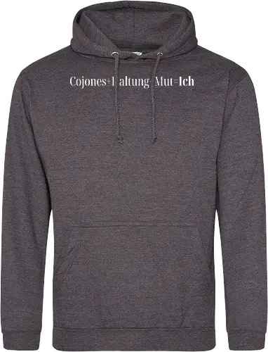 Cojones=Ich