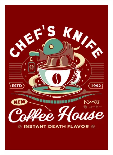 Chefs Knife Coffee Crest