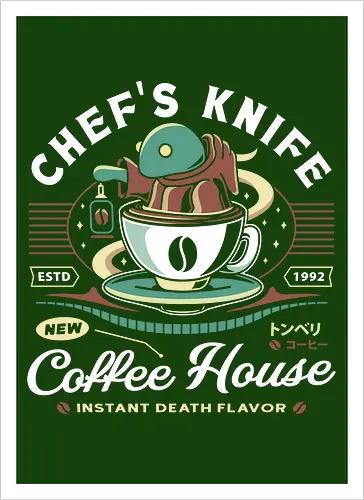 Chefs Knife Coffee Crest