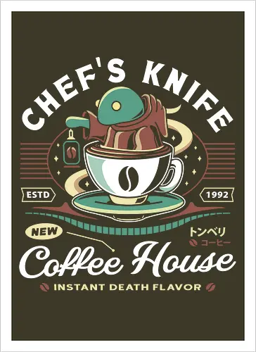 Chefs Knife Coffee Crest