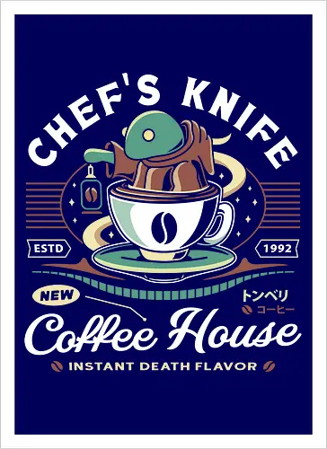Chefs Knife Coffee Crest