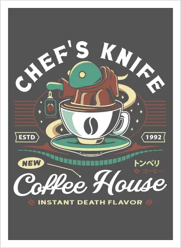 Chefs Knife Coffee Crest