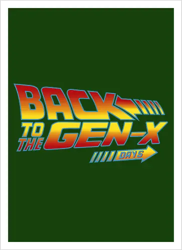 Back to the Gen X days