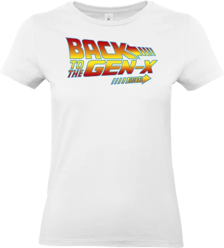 Back to the Gen X days - generation x, gen x, 80s, 90s, funny, joke, millenialls, im not old, retro, vintage, Future - Standard T-Shirt (Women)