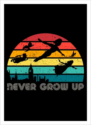 Never grow up vintage