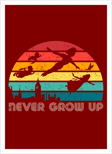 Never grow up vintage