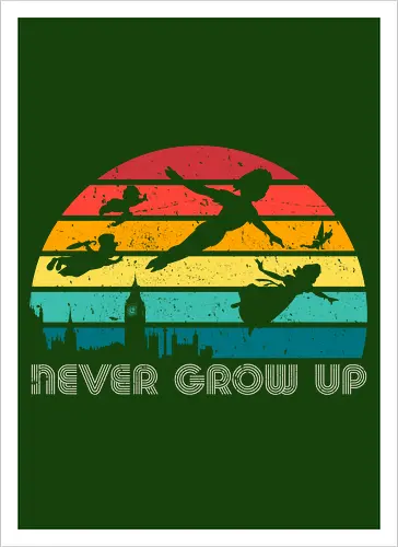 Never grow up vintage