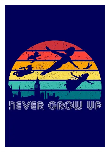 Never grow up vintage