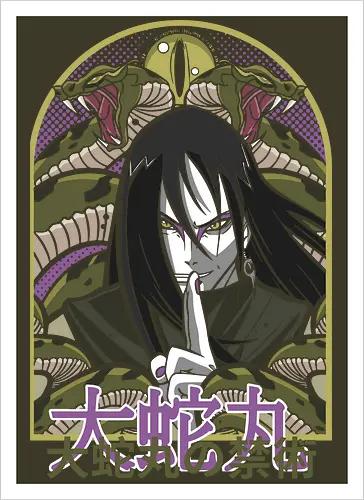 Orochimaru Sanin Forbidden Jutsu Shinobi Art