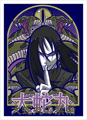 Orochimaru Sanin Forbidden Jutsu Shinobi Art