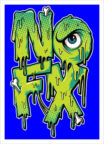 NOFX - Tropfendes Mutanten-Logo - Kalifornischer Punk Rock