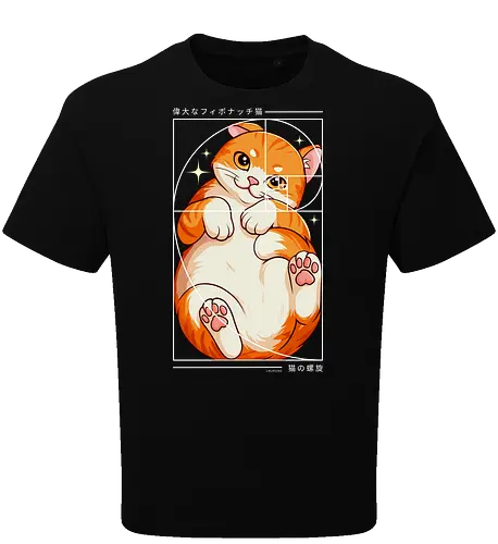 Die Katze der Fibonacci-Spirale