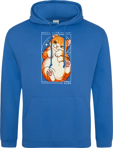 Die Katze der Fibonacci-Spirale