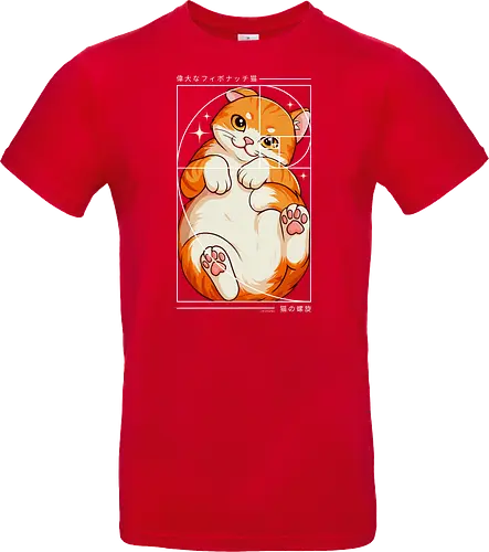 Die Katze der Fibonacci-Spirale