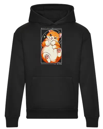 Die Katze der Fibonacci-Spirale