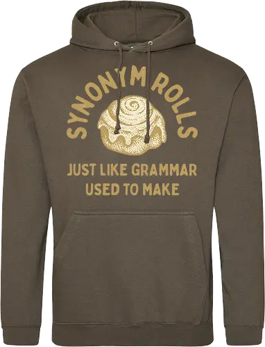 Synonym Rolls" Funny Grammar Pun Art Print