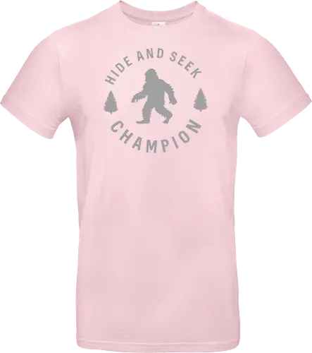 Hide and Seek Champion" Funny Bigfoot Sasquatch Art