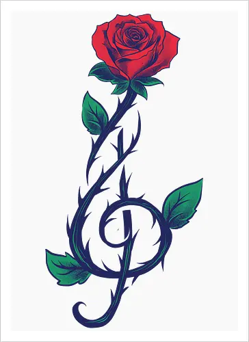 musical rose
