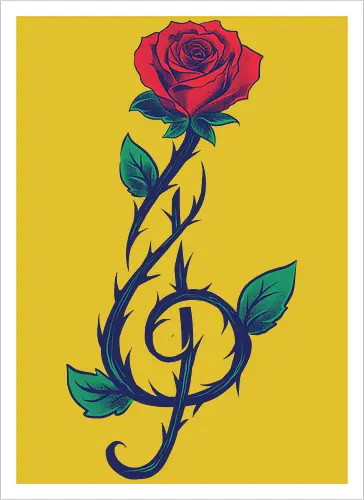 musical rose