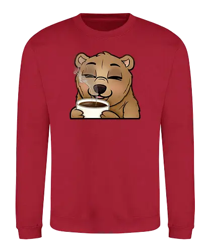 Powie - Kaffee - Sweatshirt