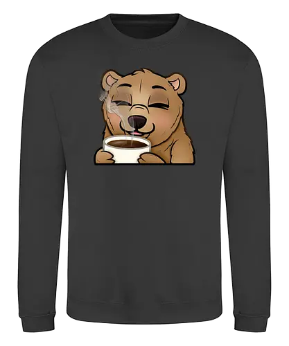 Powie - Kaffee - Sweatshirt