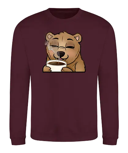 Powie - Kaffee - Sweatshirt