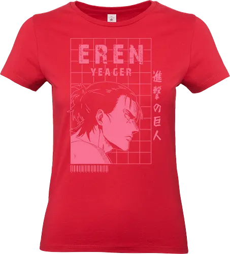 Path of Vengeance - anime, japan, manga, eren yeager, ackerman, aot, Attack, eren, eren jaeger, kyojin, levi, mikasa, shingeki, shingeki no kyojin, titan - Standard T-Shirt (Women)