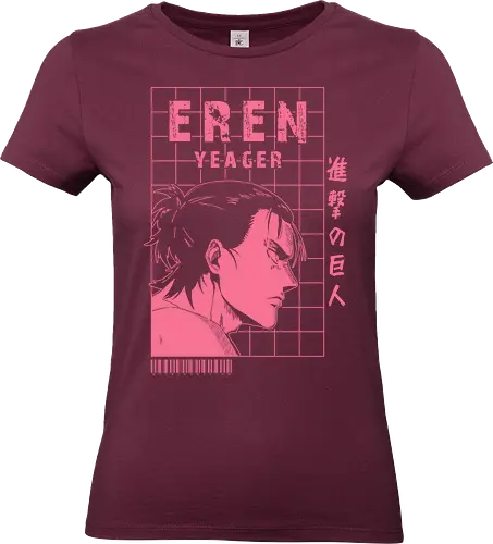Path of Vengeance - anime, japan, manga, eren yeager, ackerman, aot, Attack, eren, eren jaeger, kyojin, levi, mikasa, shingeki, shingeki no kyojin, titan - Standard T-Shirt (Women)