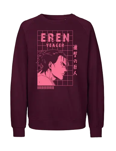 Path of Vengeance - anime, japan, manga, eren yeager, ackerman, aot, Attack, eren, eren jaeger, kyojin, levi, mikasa, shingeki, shingeki no kyojin, titan - Fairtrade Sweatshirt