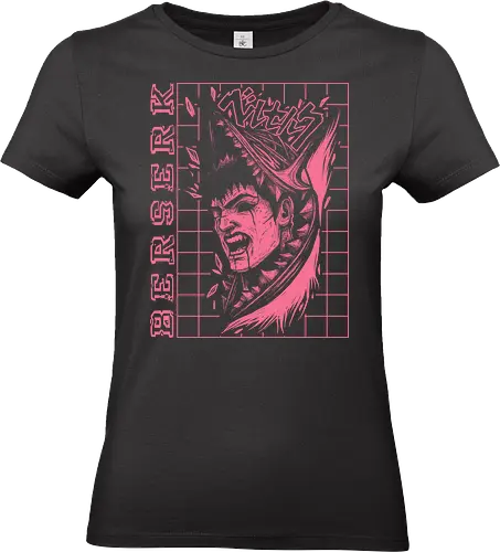 Relentless Warrior - guts, berserk, manga, anime, griffith, casca, japan, japanese, knight, black swordsman, dark, fantasy, black, demon - Standard T-Shirt (Women)