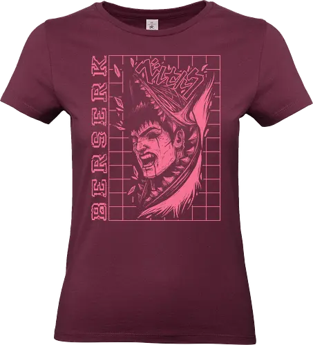 Relentless Warrior - guts, berserk, manga, anime, griffith, casca, japan, japanese, knight, black swordsman, dark, fantasy, black, demon - Standard T-Shirt (Women)