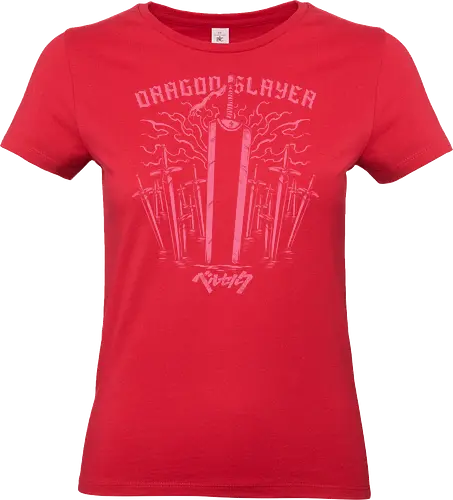 Dragon Slayer - guts, berserk, manga, anime, griffith, casca, japan, japanese, knight, black swordsman, dark, fantasy, black, demon - Standard T-Shirt (Women)
