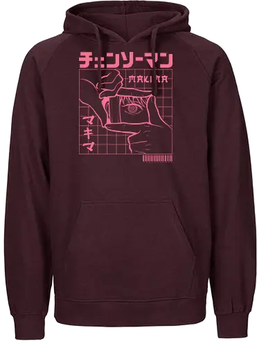 Eyes of Control - makima, anime, manga, denji, power, Chainsaw, chainsawman, pochita, chainsaw, aki, csm, japan, devil, kobeni, himeno - Fairtrade Hoodie