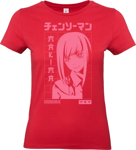 The Hidden Authority - makima, anime, manga, denji, power, Chainsaw, chainsawman, pochita, chainsaw, aki, csm, japan, devil, kobeni, himeno - Standard T-Shirt (Women)