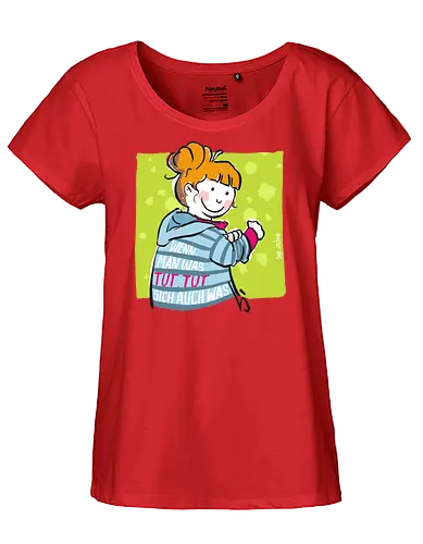 Tut.Tut - Ringelpullisprüche, Ringeldinger, streifenweise, Spruch, Weisheit, Motivation, Ringelpulli, Sprüche Shirt, Cartoon Illustration, Statement Shirt, Handgezeichnet, Humor, Selbstironie, Streifenpulli, Spruchshirt deutsch - Fairtrade Girl Shirt