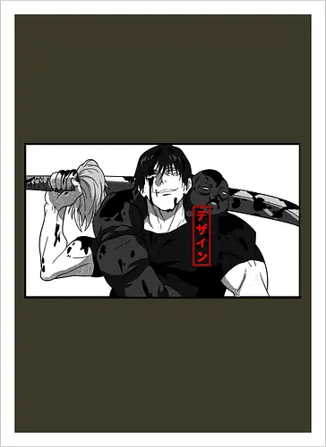 Yuta Okkotsu Rika Orimoto Jujutsu 0 Anime Art